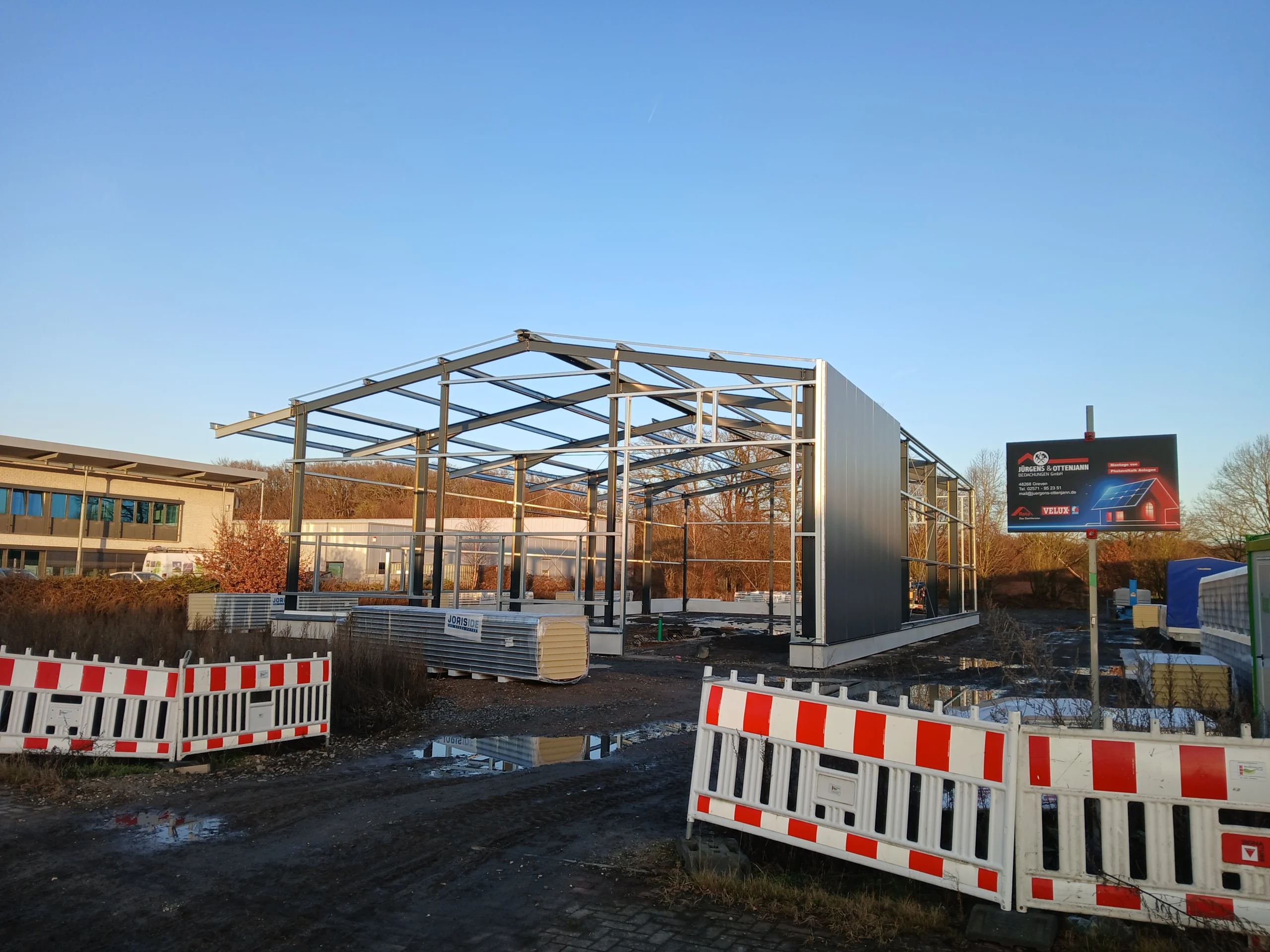 Neuer Standort, neue Halle